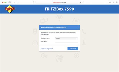 fritz box 7490 login benutzeroberfläche